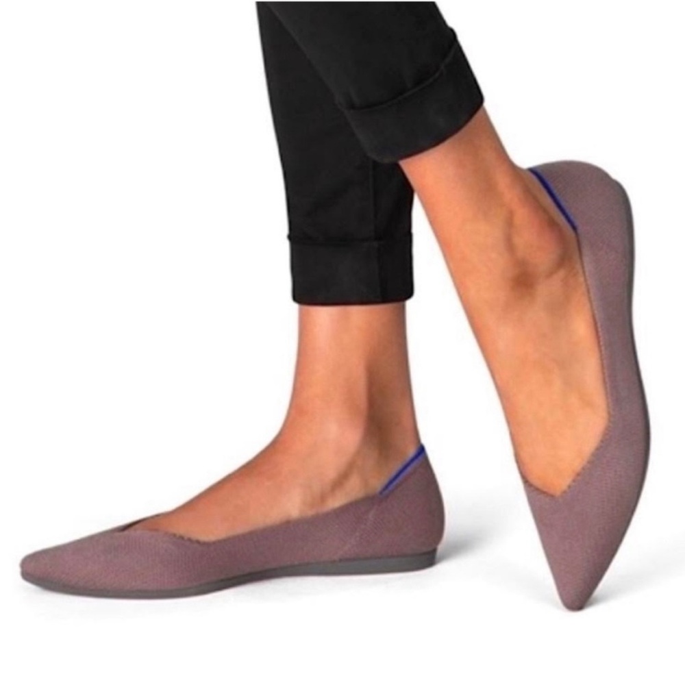 Rothy’s the Point mink retired women’s flats size w 9